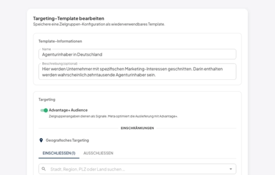Targeting-Vorlagen
